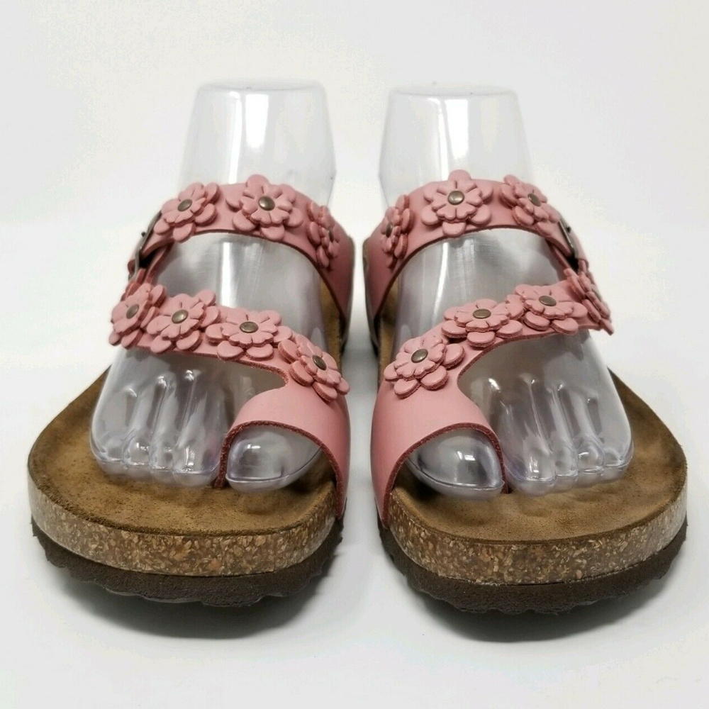 Sophia Milano Leather Sandals - Picture 3 of 8